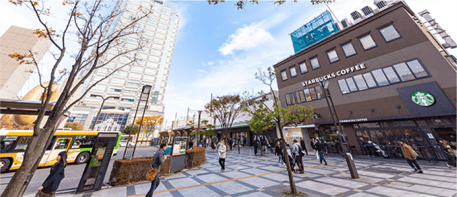 錦糸町駅から徒歩0分大井町駅から徒歩1分の好立地